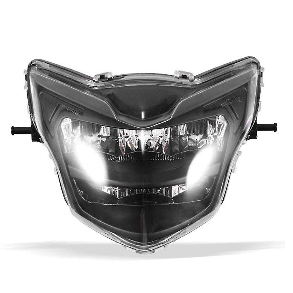 Motorcycle Headlight Transparent Front Lamp Head Light Lamp Socket