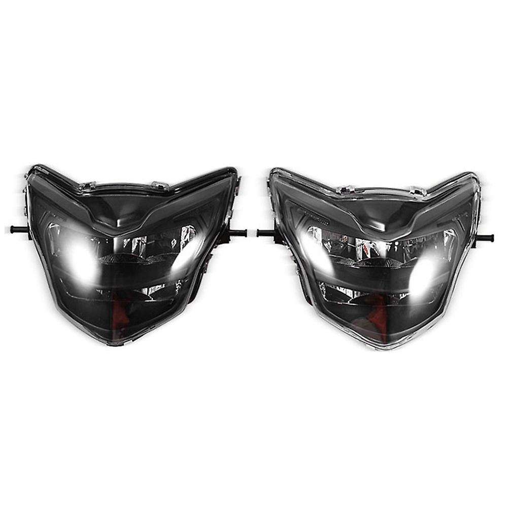 Motorcycle Headlight Transparent Front Lamp Head Light Lamp Socket