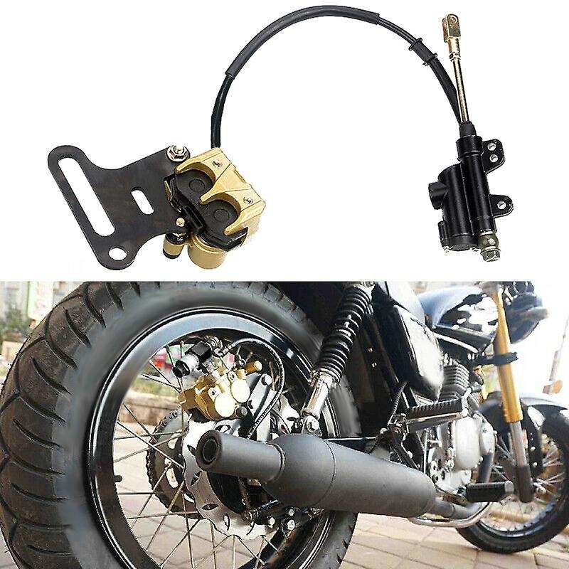 Motorcycle Hydraulic Rear Disc Brake Caliper with Master Cylinder Brake System for KLX BBR CRF