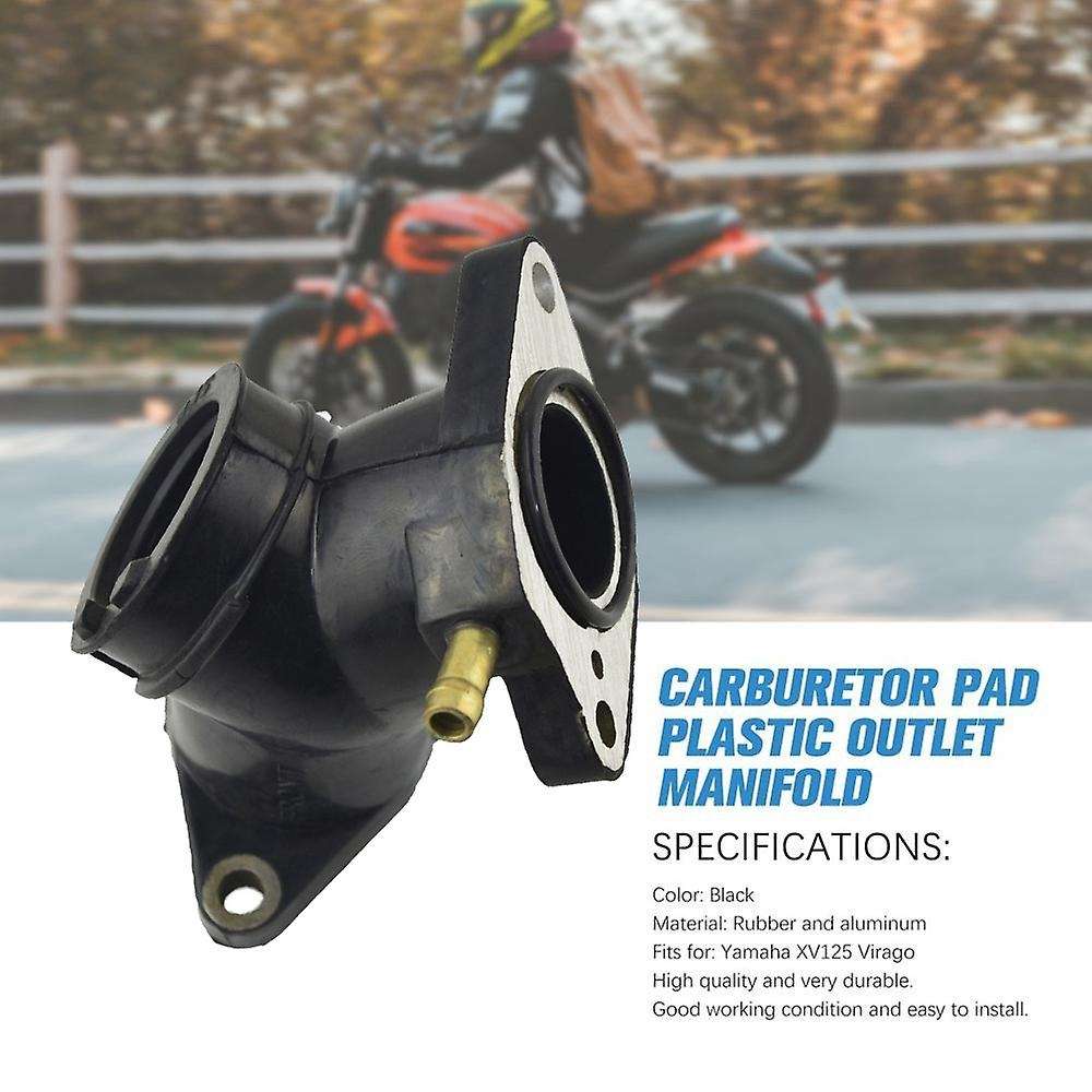 Motorcycle Intake Manifold Pipe Carburetor Joint Boot for XV250 XV125 Virago XVS125 XVS240