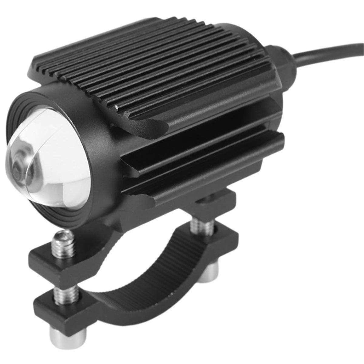 Motorcycle Led Headlight Projector Lens Dual Color Car Atv Mini Fog Light Auxiliary Spotlight for Sc