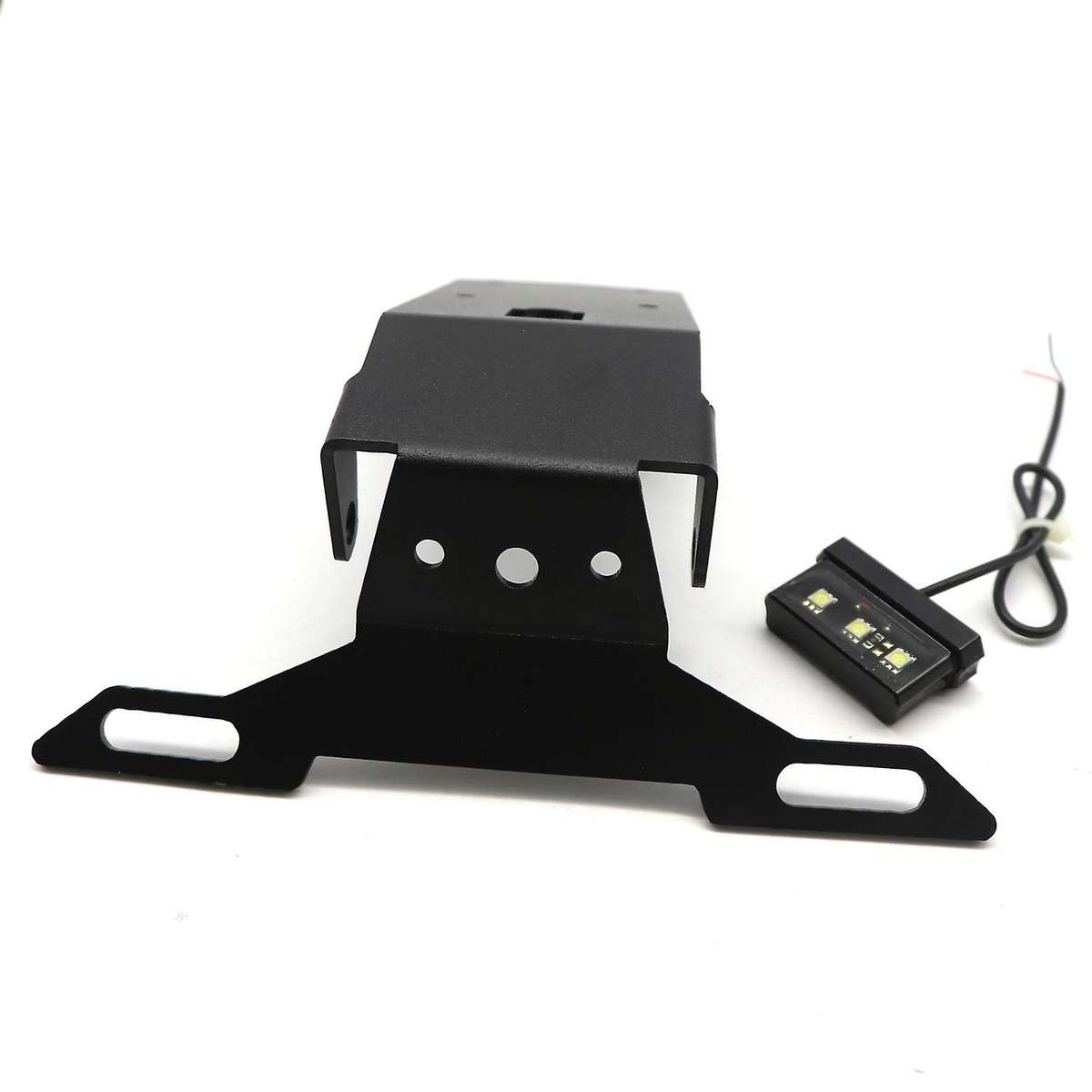 Motorcycle License Plate Bracket Holder Mount LED Light for NINJA H2 H2- Zx1000 2018-2020