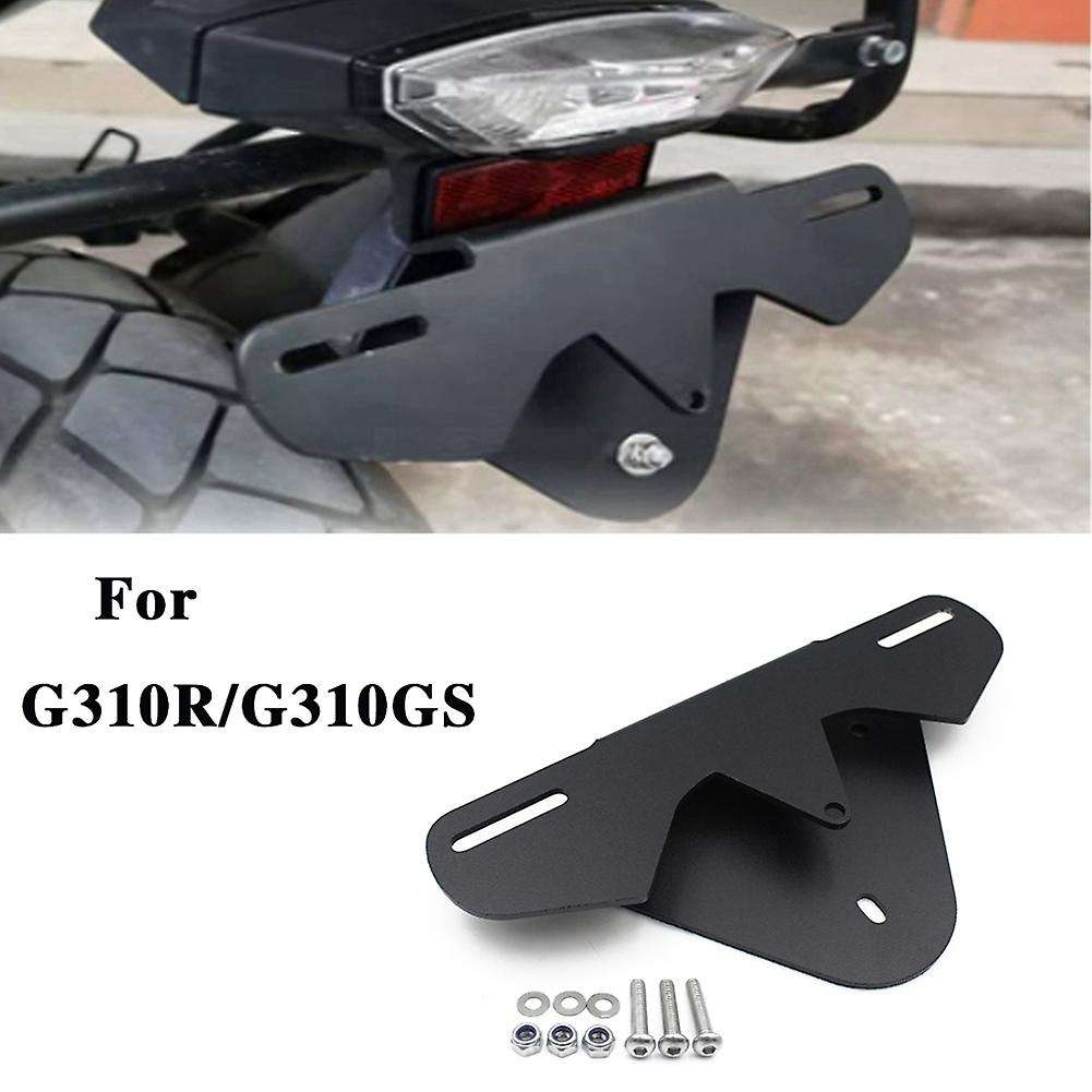 Motorcycle License Plate Mounting Bracket Rear Tail Frame Aluminum Bracket Plate Fixed for G310r G31