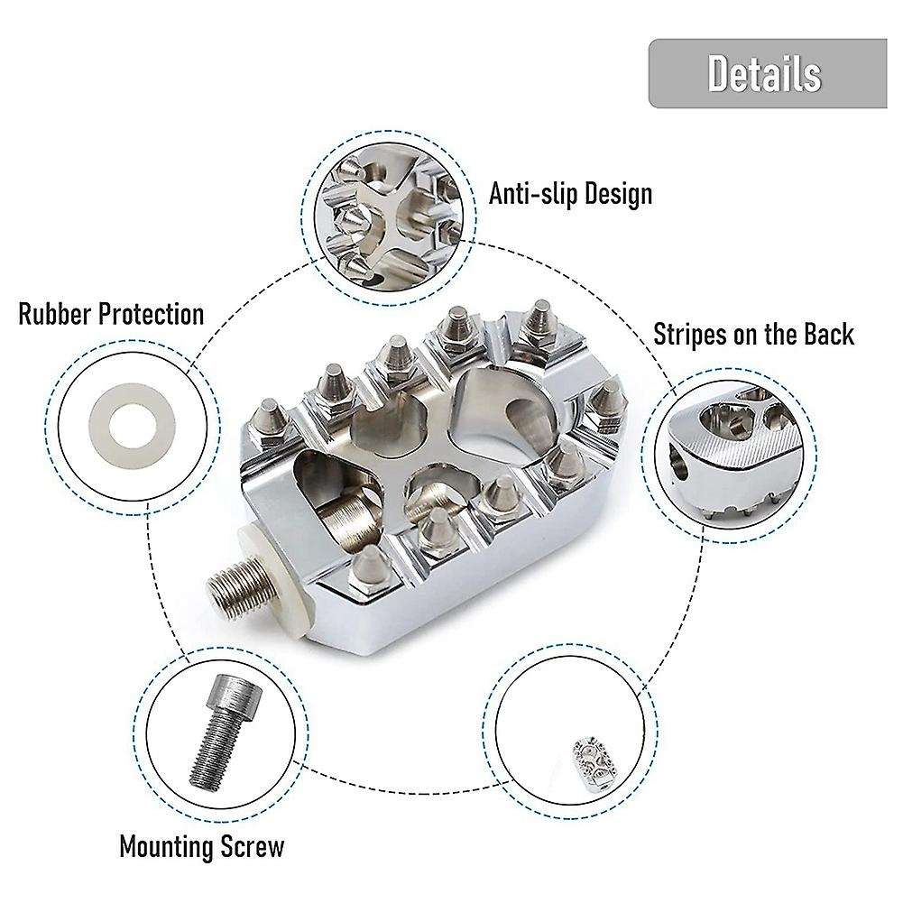 Motorcycle MX Shifter Pegs Toe Gear Shift Foot Peg Rest Chopper Style for Touring XL Softail FLD