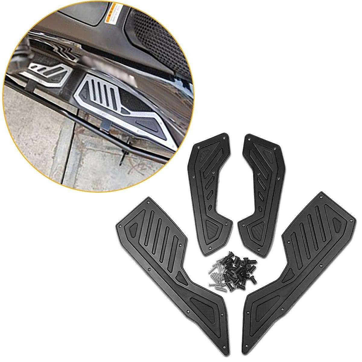 Motorcycle Pedal Foot Steps for NMAX155 2020-2021 Footrest Plate Pads Black