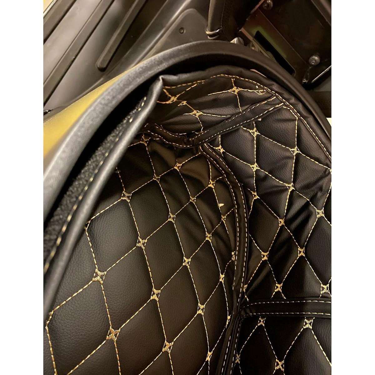 Motorcycle PU Rear Trunk Cargo Liner Protector Seat Bucket Pad for (Italy) GTS300 Accessories