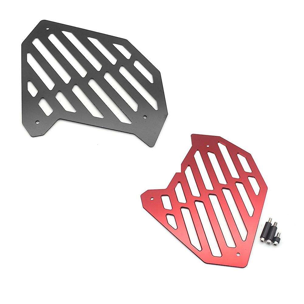 Motorcycle Radiator Grille Guard Cover Protector for NMAX155 N-MAX155 NVX155 AEROX155(Black)