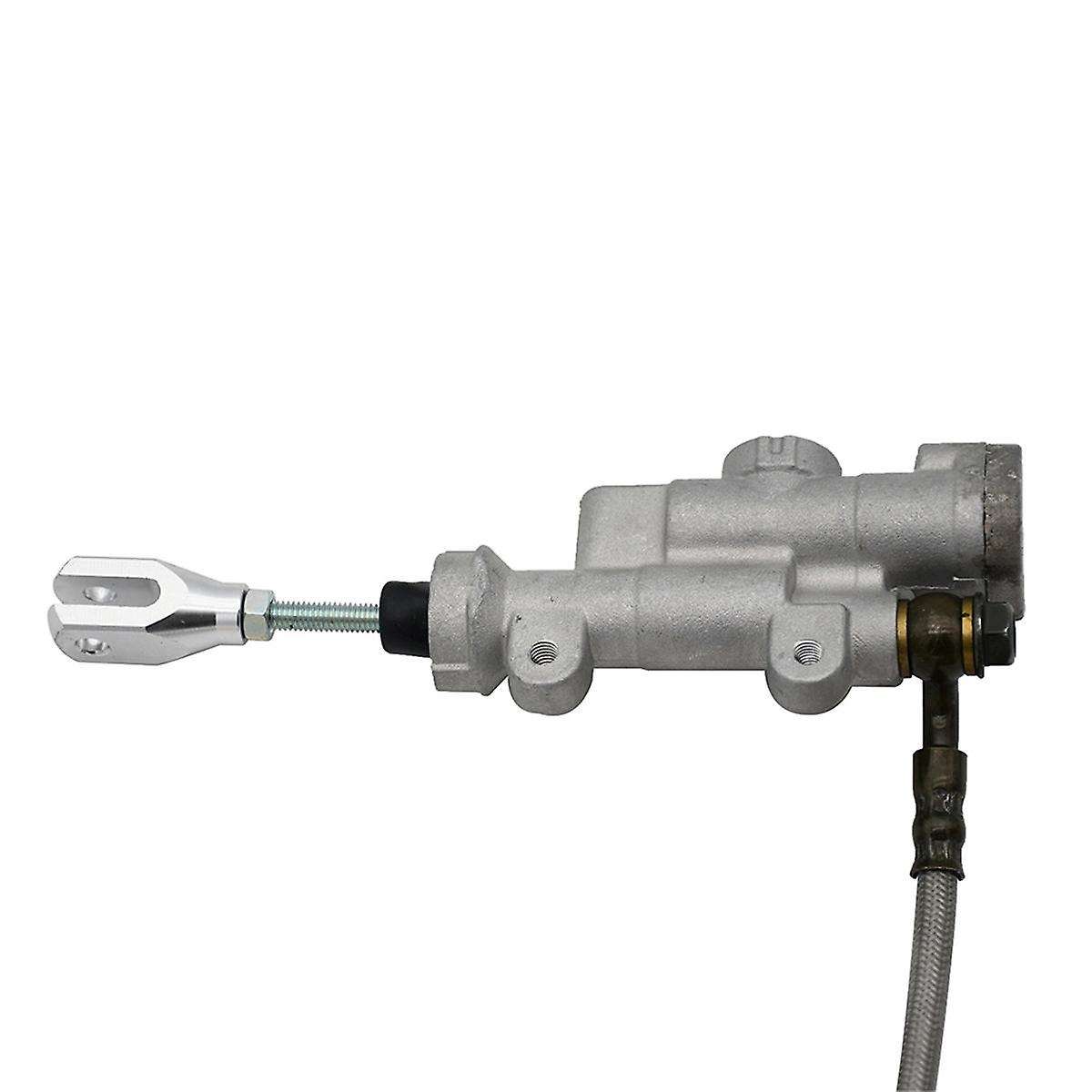 Motorcycle Rear Brake Caliper Master Cylinder Pump W/Oil Hose for CR125R CR250R CRF250R CRF450R 2002