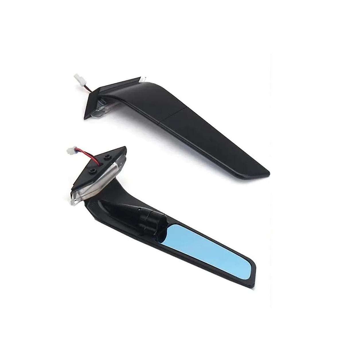 Motorcycle Rear Side Rearview Mirrors with LED Light for Panigale V4 2019-2022 PANIGALE V2 2020-202
