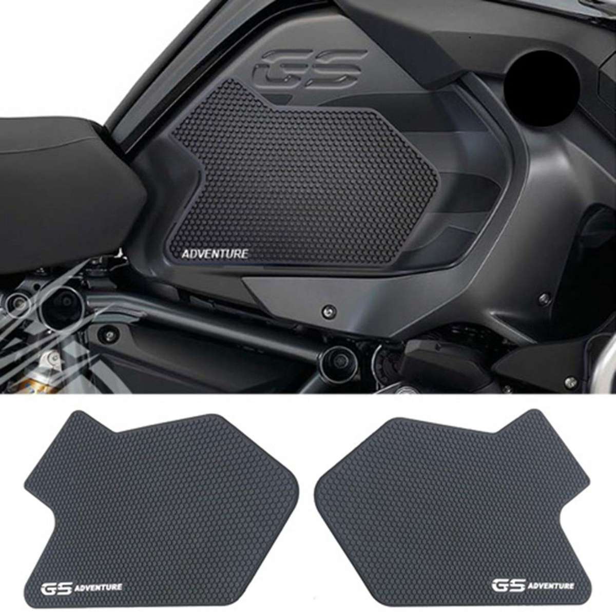 Motorcycle Rubber Side Fuel Tank Traction Pad Side Gas Knee Grip for - R1200GS R1250GS Adventure Adv