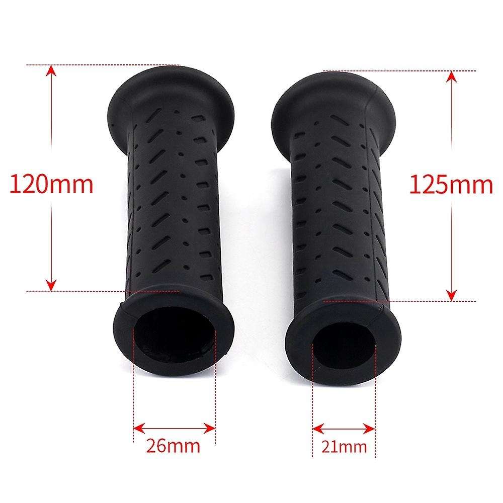 Motorcycle Rubber Handlebar Non-slip Handle Grip for 1200 1050/Sport 800 XC//XR/ZRT/ 1200 Scrambler