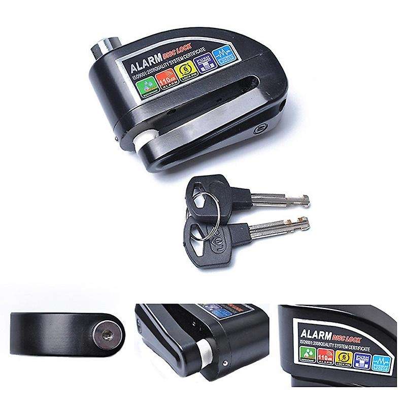 Motorcycle Scooter Disc Brake Lock Motor Bicycle Anti-Theft Wheel Disc Brake Lock Waterproof Securit