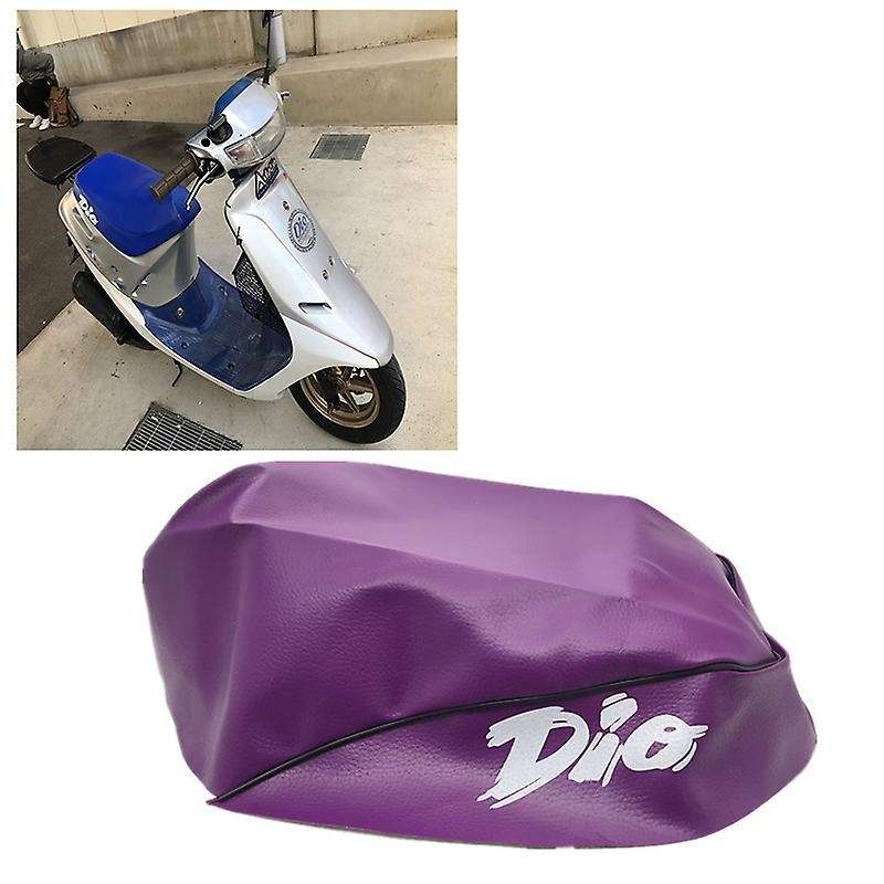 Motorcycle Seat Cover Imitation Leather Seat Cover for AF17/AF18 Motorcycle Modification Black