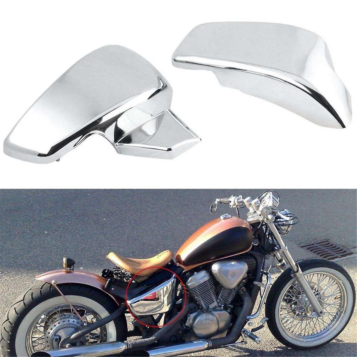 Motorcycle Side Fairing Cover Guard Battery Cover for Shadow 600 Vt600 Vlx600 Vlx 600 Steed 400 198
