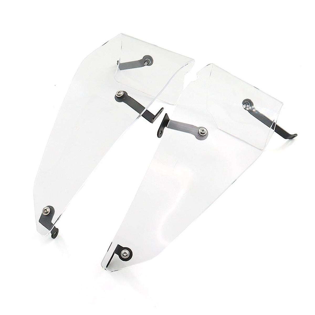 Motorcycle Side Deflector Lower Part Wind Deflector for K1600B K 1600 Grand America 2017-(Transparen