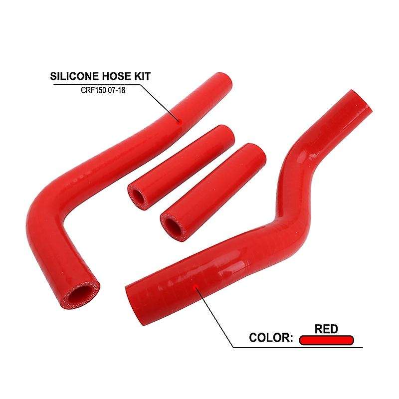 Motorcycle Silicone Hose Kit Radiator Heater Coolant Water Pipe for Crf150 Crf 150 2007-2014