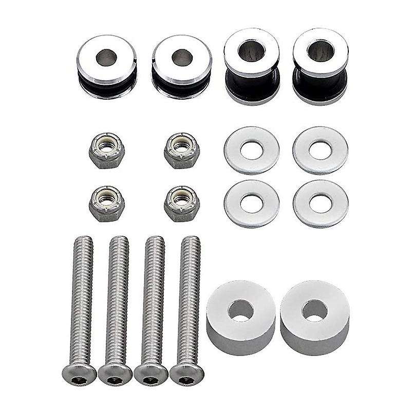 Motorcycle Sissy Bar Luggage Rack Docking Hardware Kit for 1984-2017 Softail Low FLSTC FXST