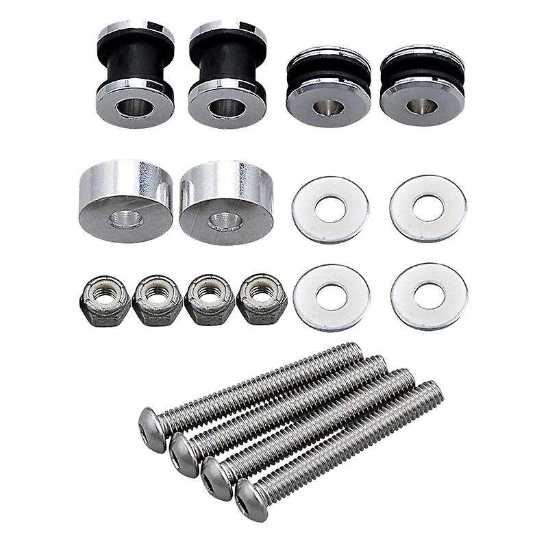 Motorcycle Sissy Bar Luggage Rack Docking Hardware Kit for 1984-2017 Softail Low FLSTC FXST