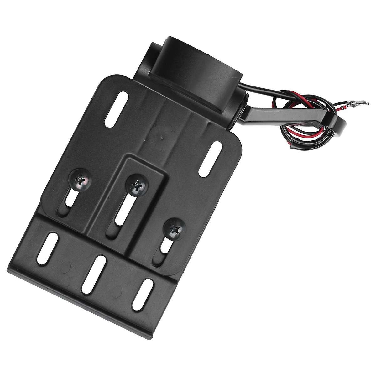 Motorcycle Telescopic Folding LED Light Side Mount License Plate Holder with LED Light for Fat Boy