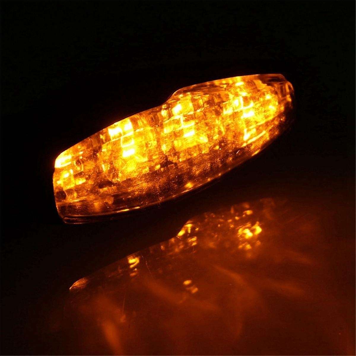 Motorcycle Turn Signal Light Led Front Led Amber Indicators for 800 1200 900 Speed Triple 2017-2020