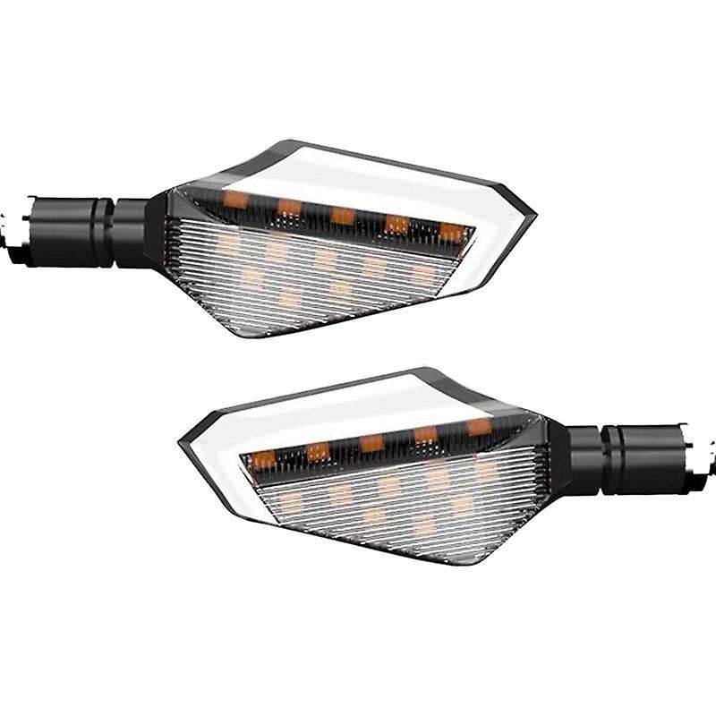 Motorcycle Turn Signal Lights, Universal Led Daytime Running Lights for