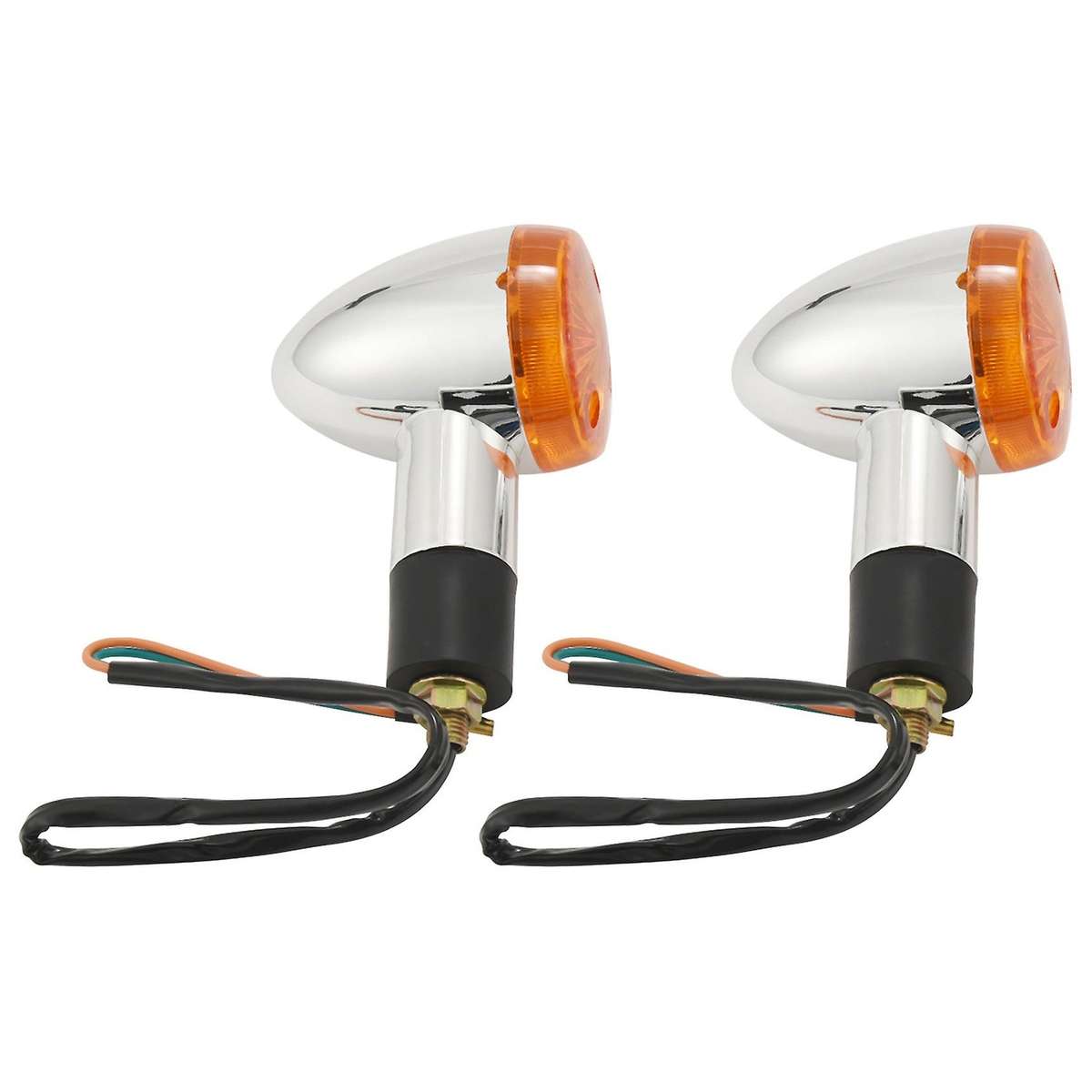 Motorcycle Turn Signals Front Rear Lights Compatible Honda Harley Kawasaki