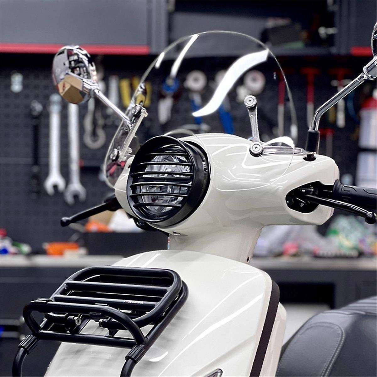 Motorcycle Windshield Windscreen Wind Deflector Wind Shield Spoiler for Ns125la Ns125la(smoke Grey)