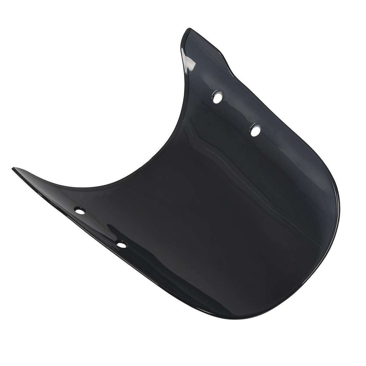 Motorcycle Windshields,headlight Fairing Universal Windscreen W/mount Bracket Fit 5 to 7inch Round