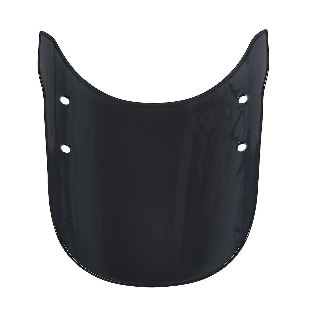 Motorcycle Windshields,headlight Fairing Universal Windscreen W/mount Bracket Fit 5 to 7inch Round