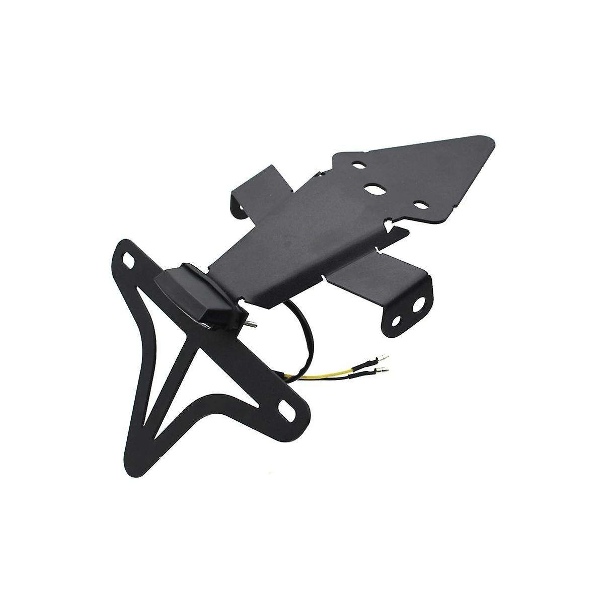 Motorcylce License Plate Holder Bracket Tail Tidy Eliminator Led Light Fit for Street Triple 765 765