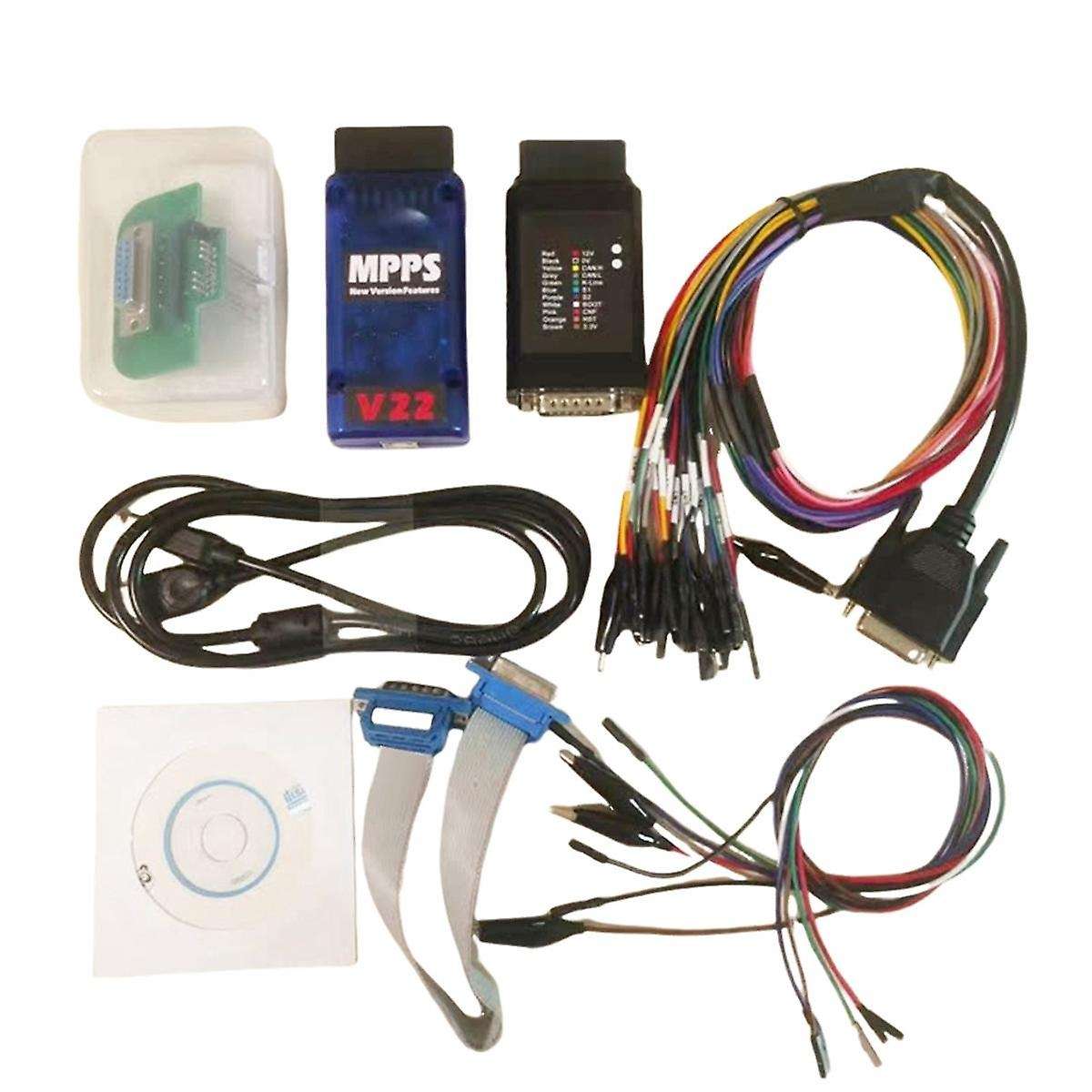MPPS V22 MPPS Master V22.2.3.5 ECU Master MAIN Tricore Multiboot Breakout Tricore Cable Chip Tuning