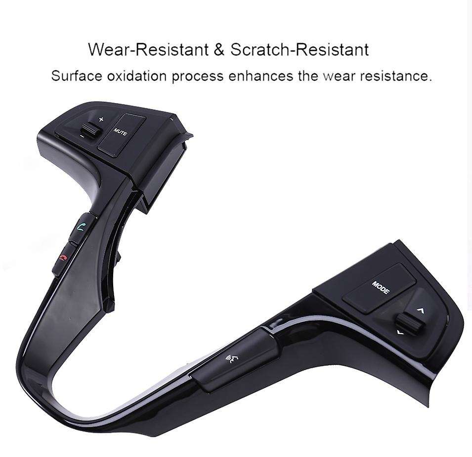 Multifunction Steering Wheel Cruise Button Audio Volume Music Control Button with light&BT for