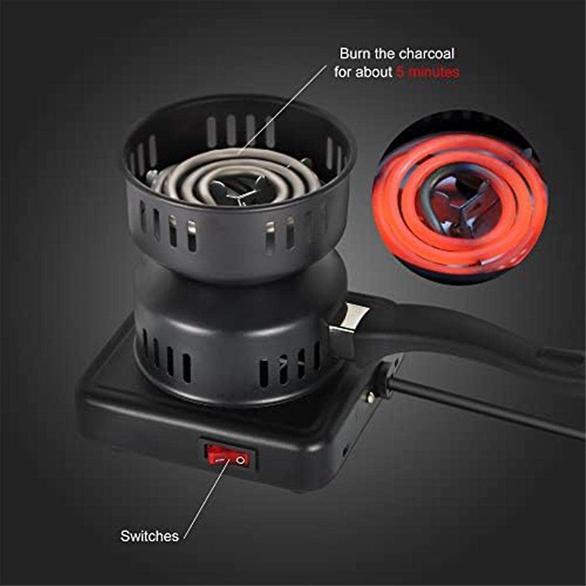 Multipurpose Charcoal -coal Burner Hot Plate Electric Stove Charcoal Burner Eu Plug
