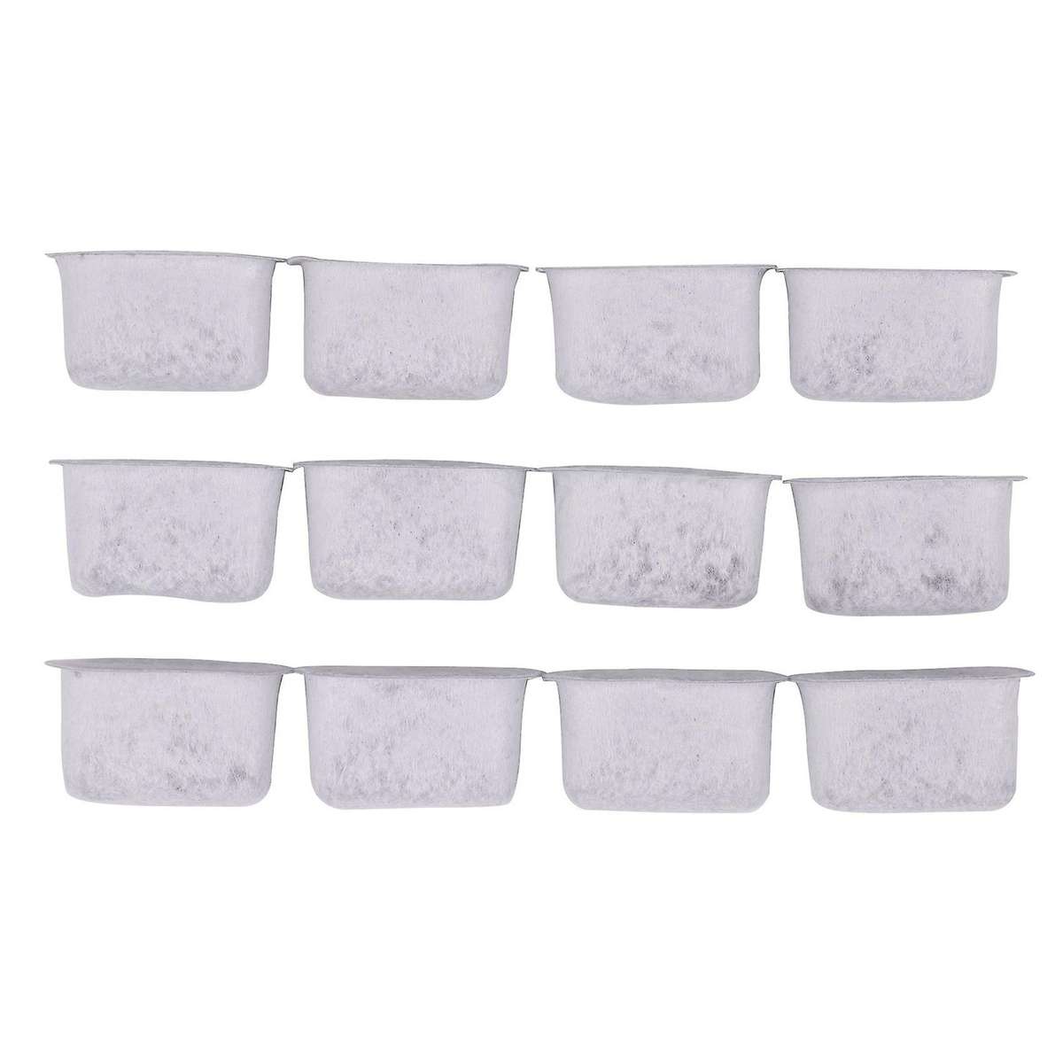 New 12pcs Replacement Activated Charcoal Water Filters for Coffee Machines