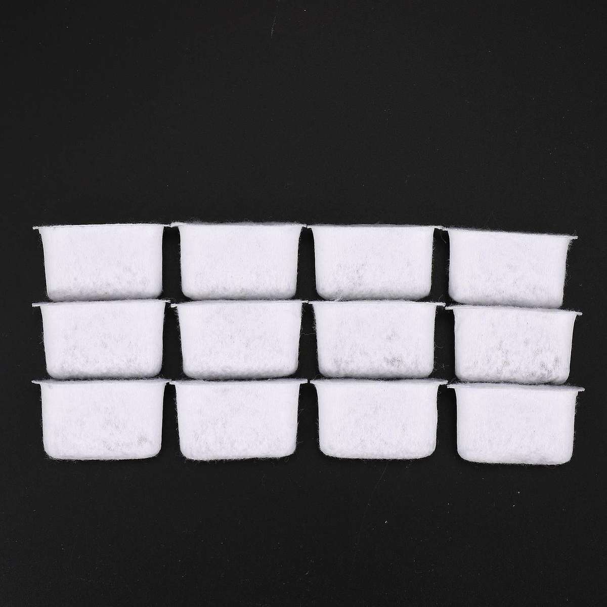 New 12pcs Replacement Activated Charcoal Water Filters for Coffee Machines