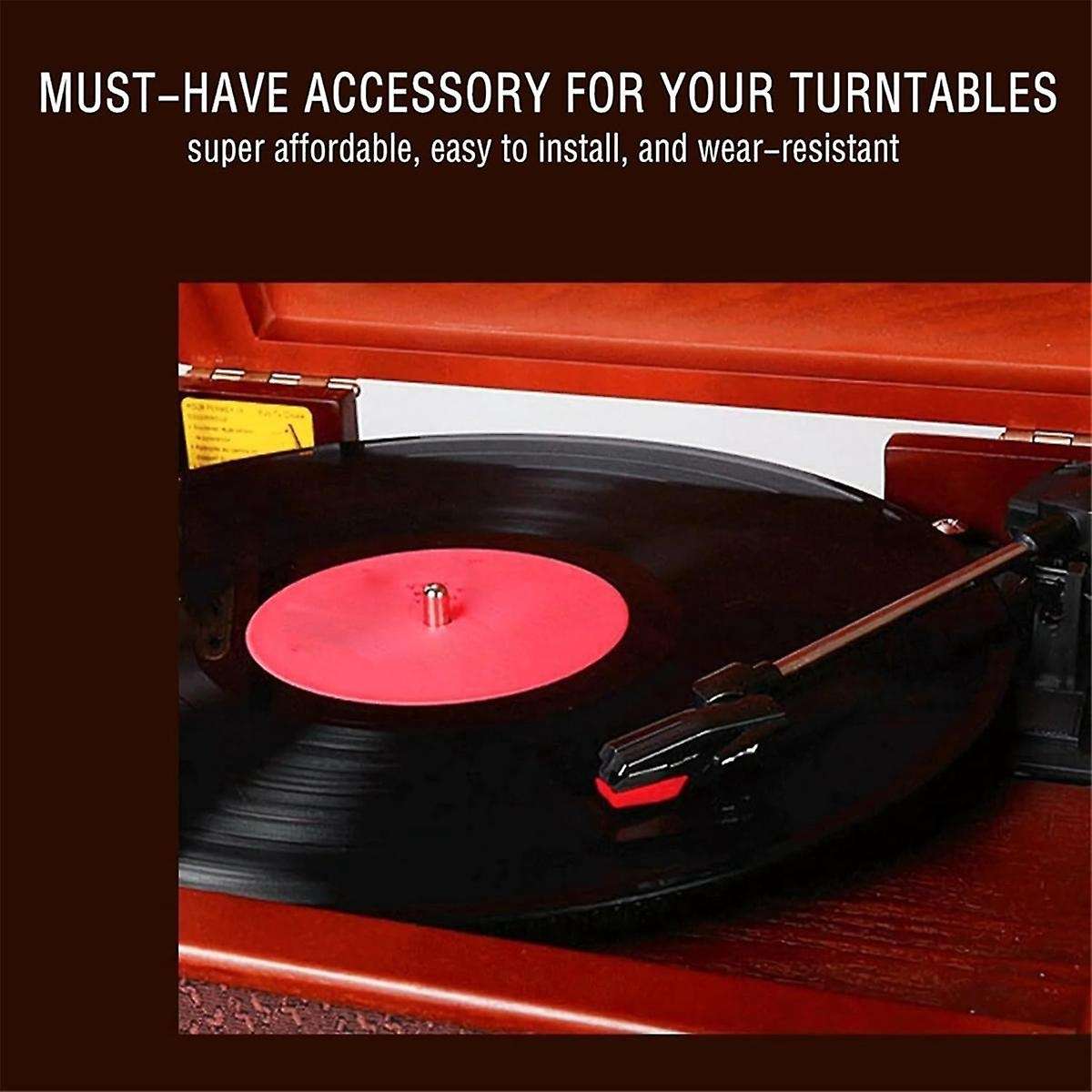 New 5-Pack Diamond Record Needle Replacement, Vinyl Record Needle with Needle Cleaning Brush Kit