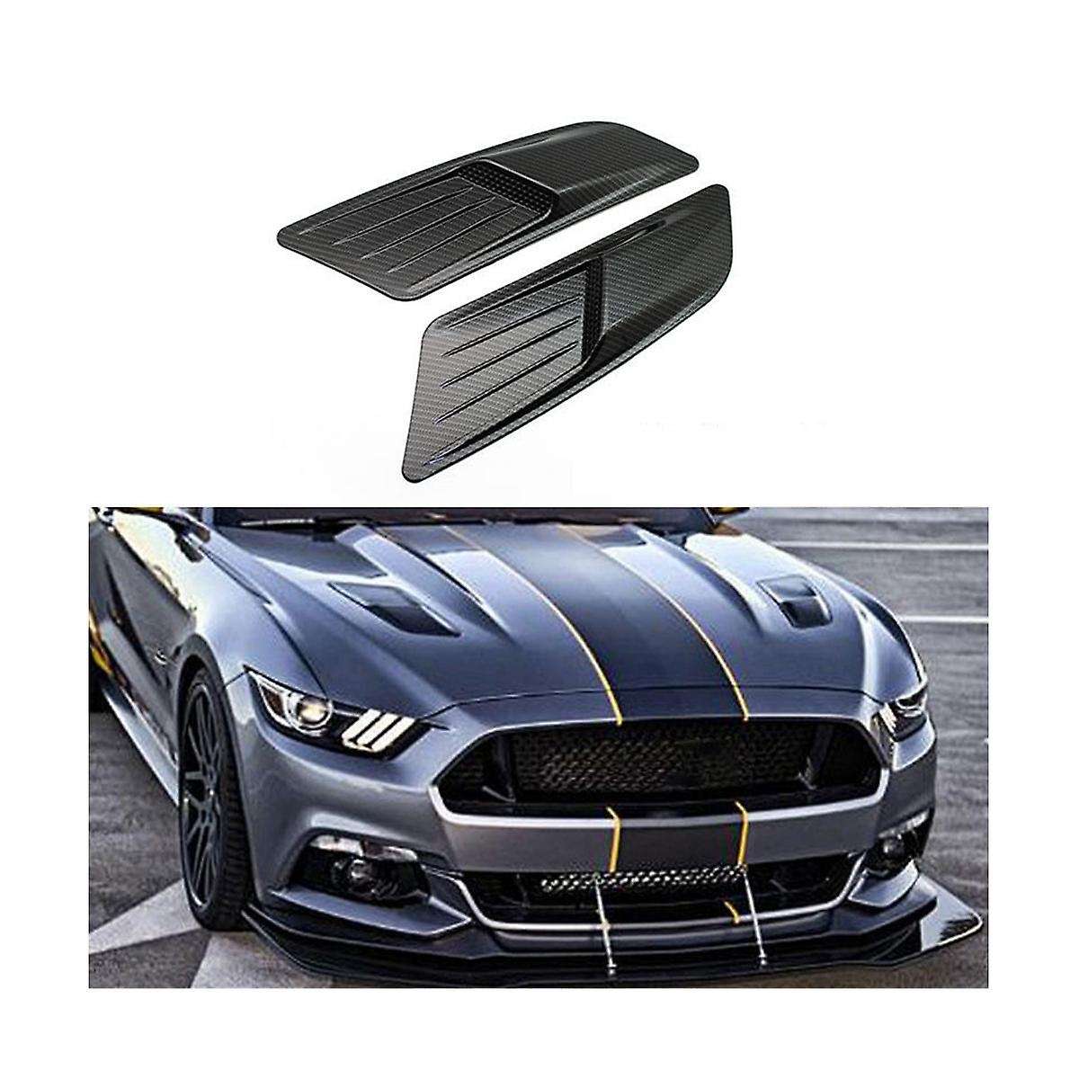 New Car Exterior Air Outlet Hood Retrofit for Carbon Fiber Hood Air Outlet Universal