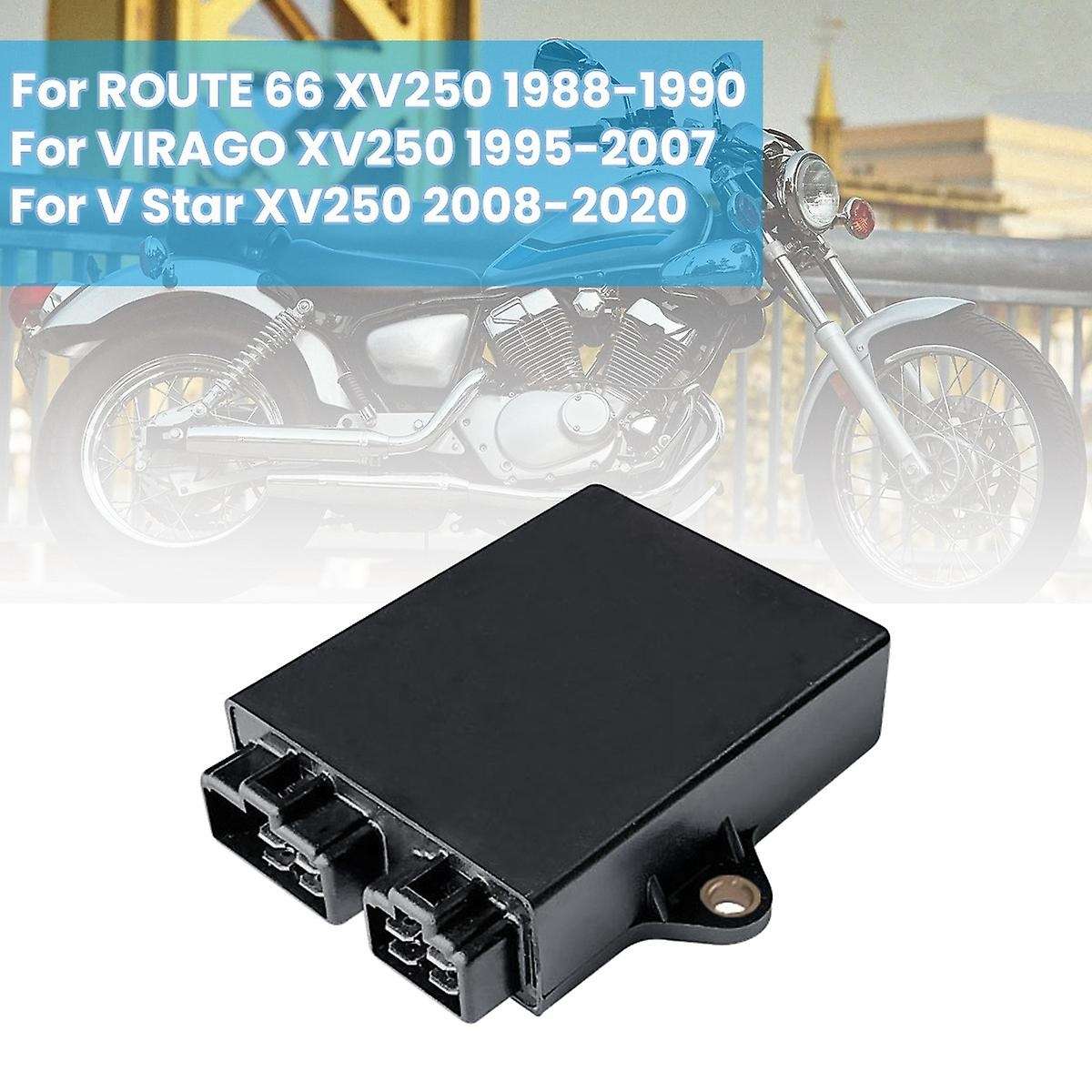 New CDI Ignitor 2UJ-82305-00-00 for ROUTE 66 XV250 1988-1990 / VIRAGO XV250 1995-2007/ V Star XV250