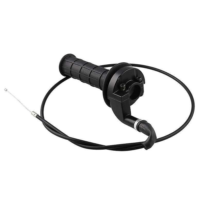 New Motorcycle 22mm 7/8inch Handlebar Hand Grips Accelerator with Throttle Cable for Dirt Bike ATV M