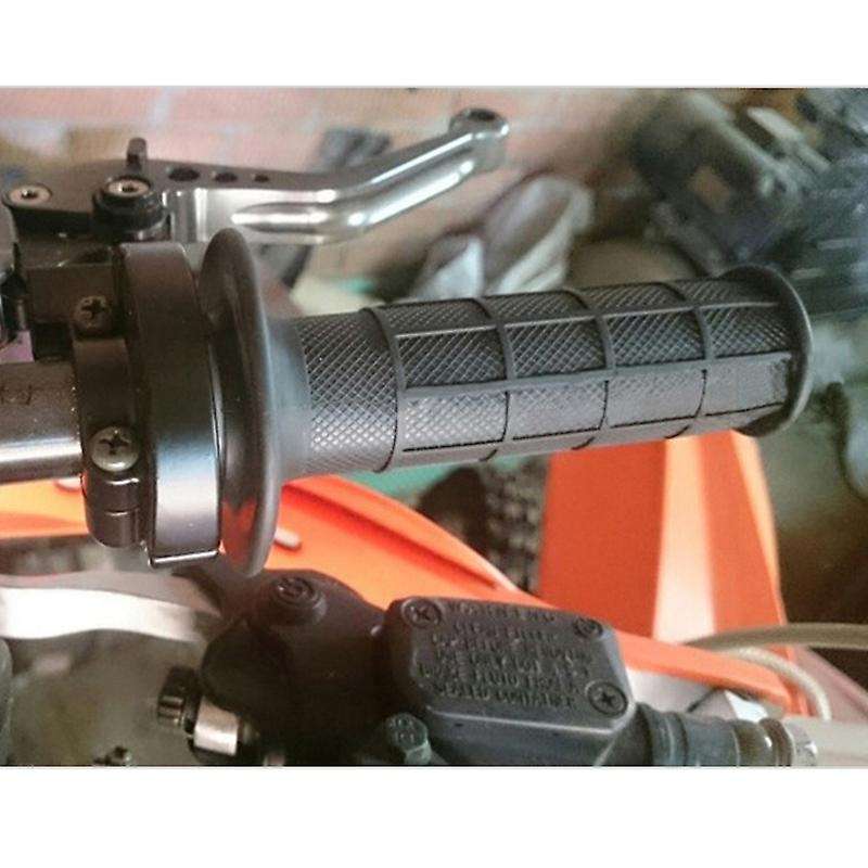New Motorcycle 22mm 7/8inch Handlebar Hand Grips Accelerator with Throttle Cable for Dirt Bike ATV M