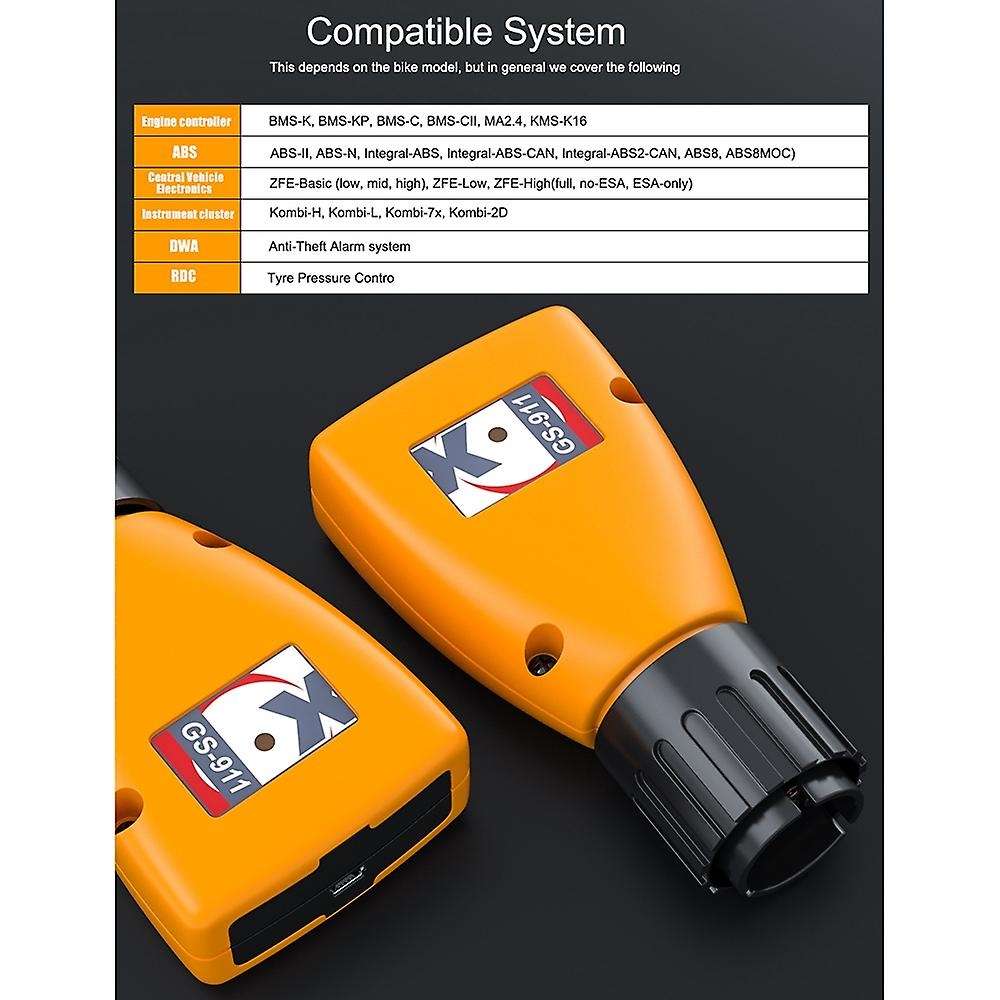 OBD2 GS 911 for- OBD2 Diagnostic Tool GS-911 V1006.3 Emergency Professional Diagnostic Tool for- Mo