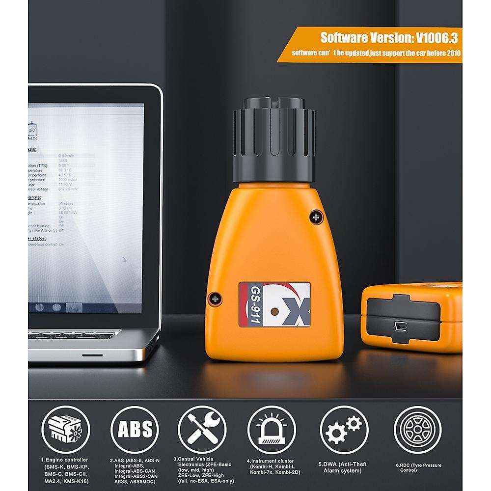 OBD2 GS 911 for- OBD2 Diagnostic Tool GS-911 V1006.3 Emergency Professional Diagnostic Tool for- Mo