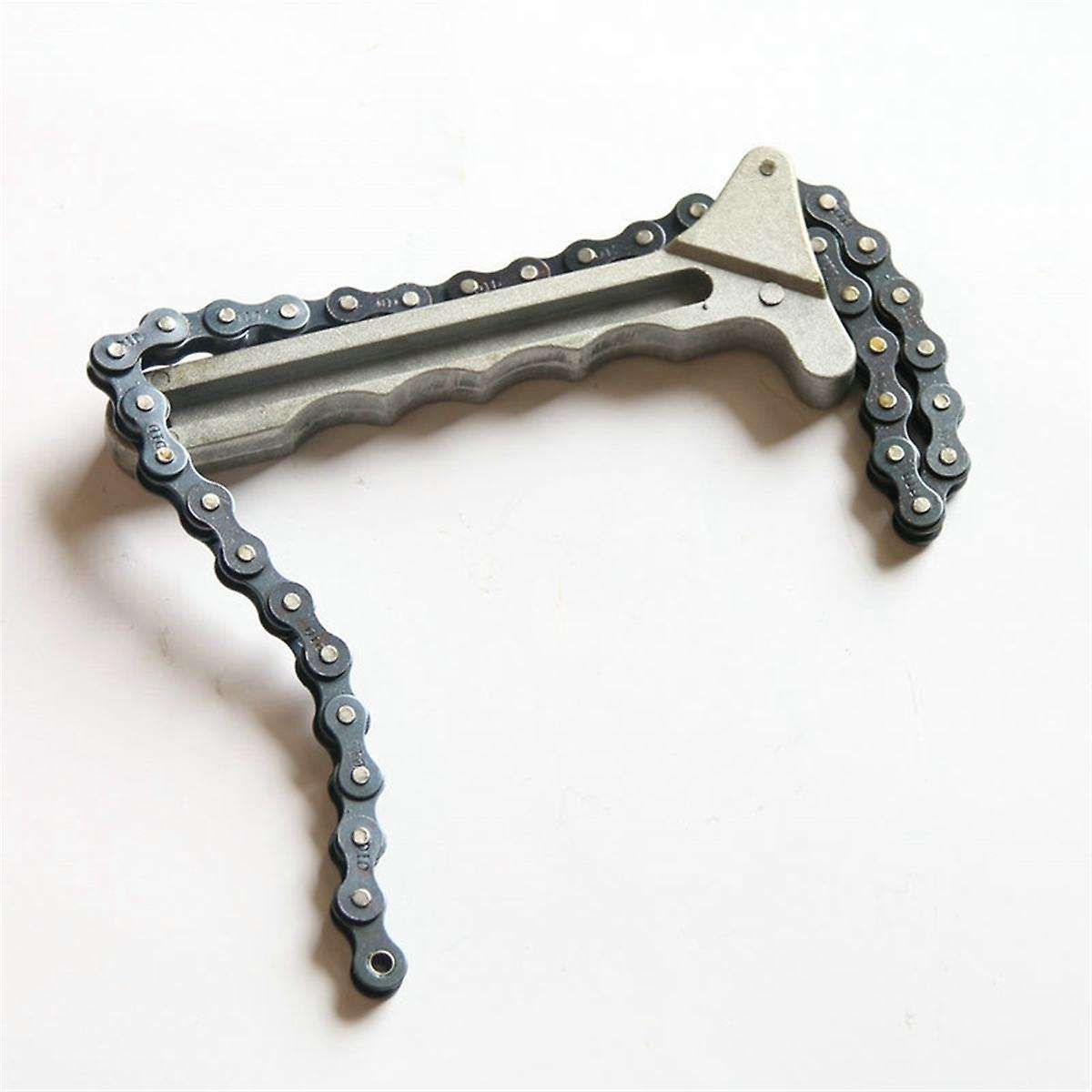 Oil Filter Chain Wrench Pliers Remover Filter Wrench Car Engine Oil Grid Filter Chain Wrench Handle