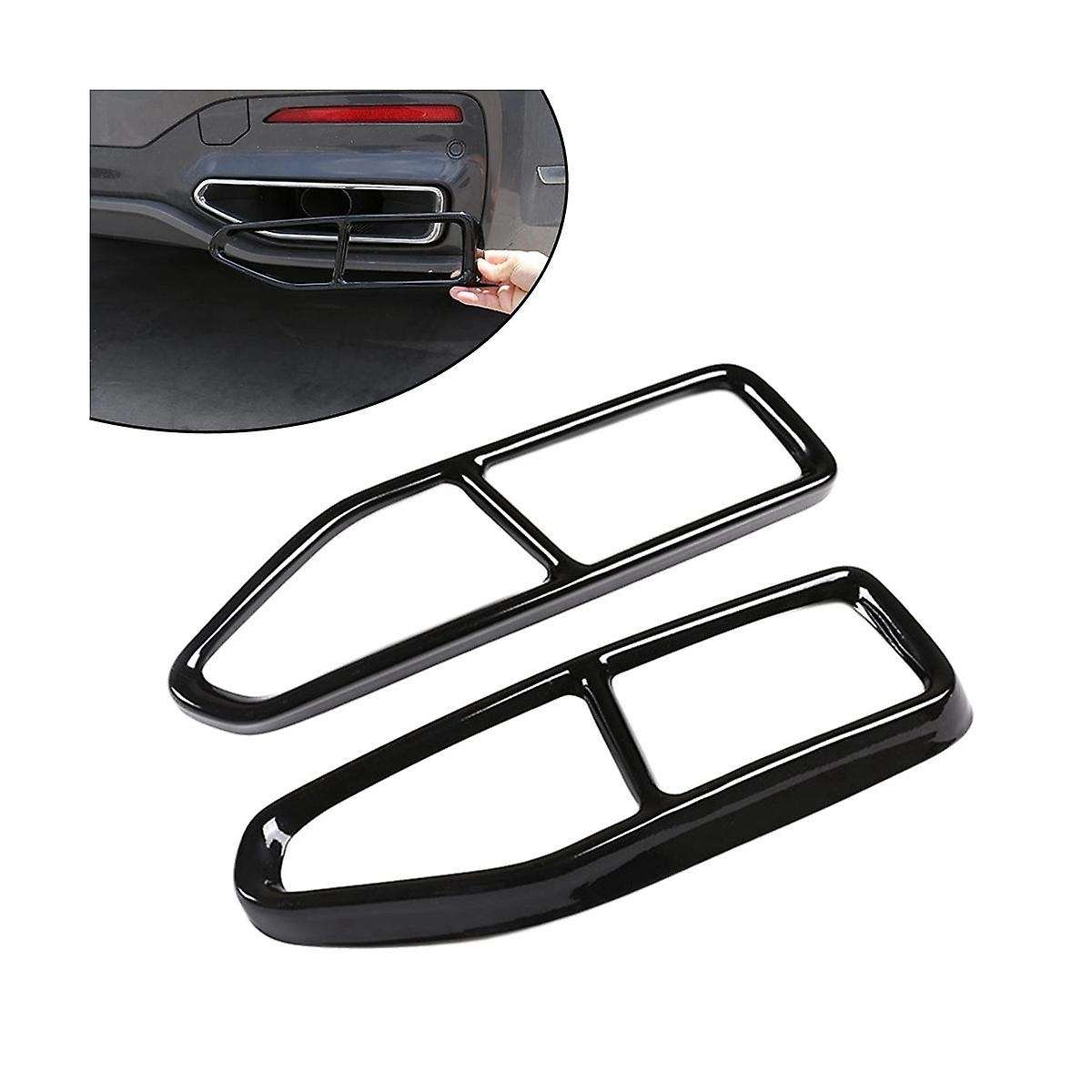 Out Tailpipe Trim Frame Exhaust Pipe Trim Cover Car for 7 Series G11 G12 2016-2018