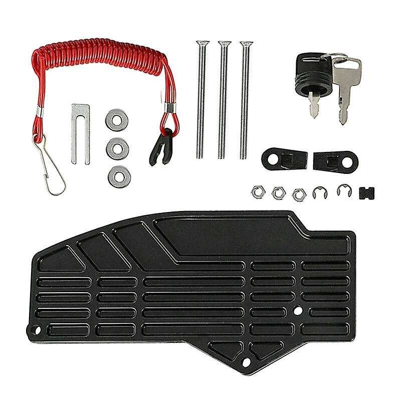 Outboard Remote Control Box Outboard Side Mount Control Box for Boat Engine (Simple)