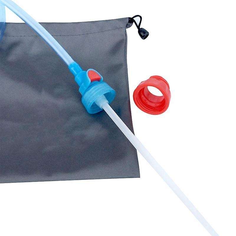 Outdoor Backpack Water Dispenser Outdoor Camping Hiking Travel Water Bag Straw Bottle Drinking Fount