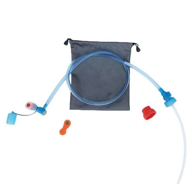 Outdoor Backpack Water Dispenser Outdoor Camping Hiking Travel Water Bag Straw Bottle Drinking Fount