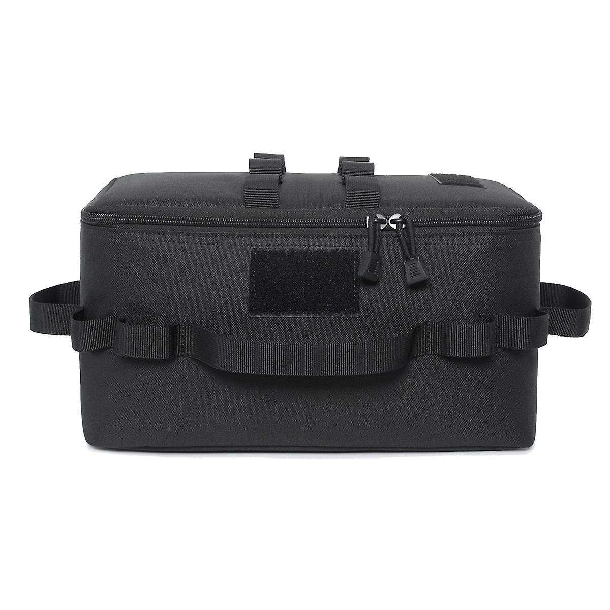 Outdoor Camping Storage Bag Gas Stove Canister Pot Carry Bag Picnic Bag Cookware Utensils Organizer