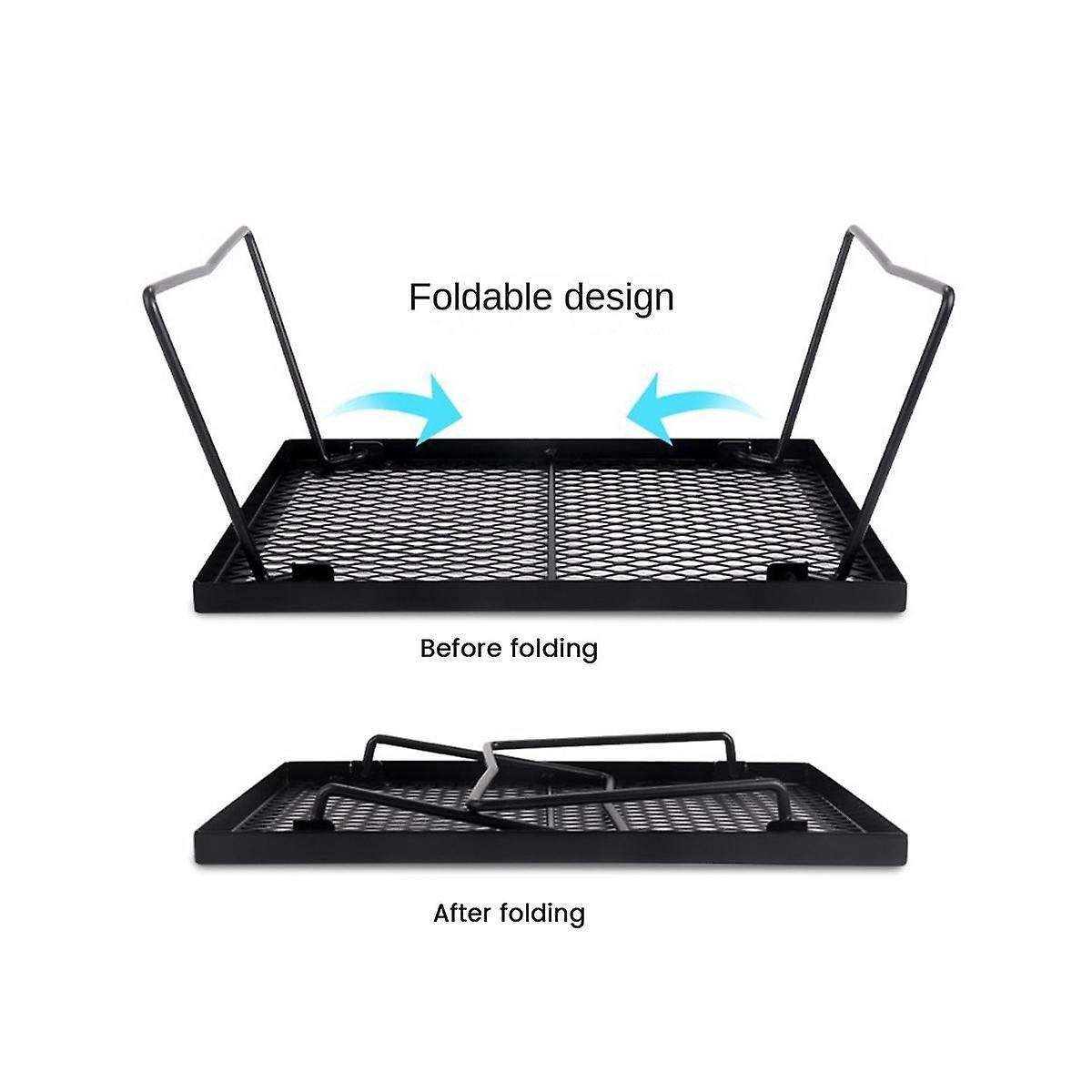 Outdoor Portable Folding Mesh Table Camping Lightweight Waterproof Barbecue Table for Travel Tour