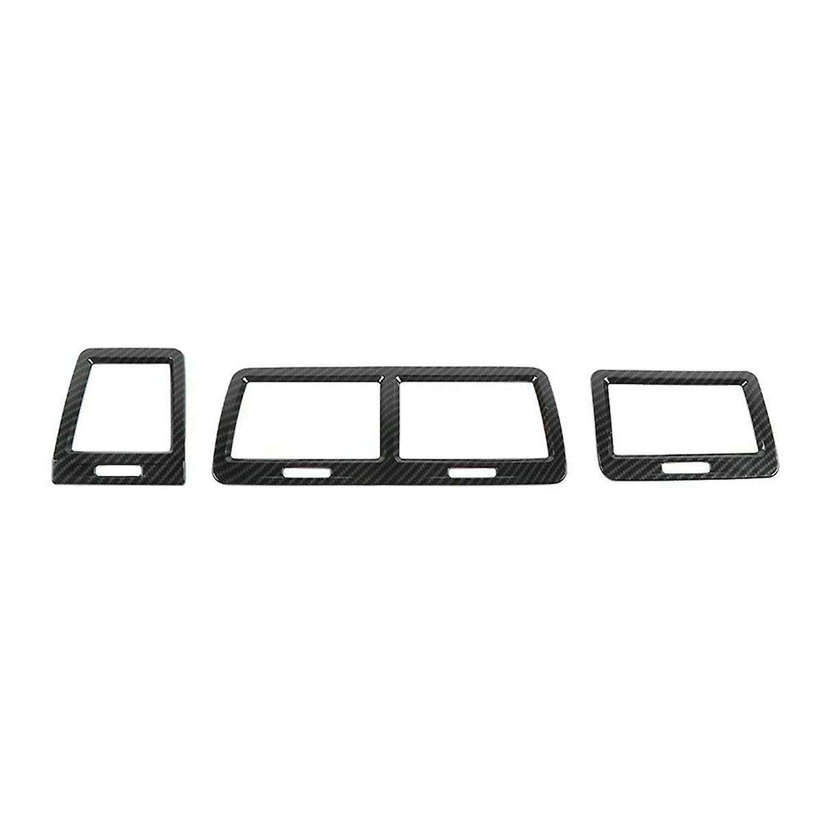 Outlet Cover Bezel ABS Trim for 2009-2014 Interior Accessories (Carbon Fiber)